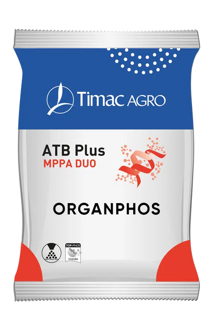 ORGANPHOS Concime organo-minerale NP (CaO-SO3)  Tecnologia MPPA e TOP-PHOS