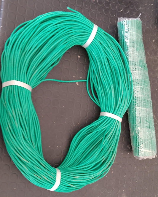 1kg Legacci morbidi riciclabili in pvc per vigneti 40-60cm di diversi diametri