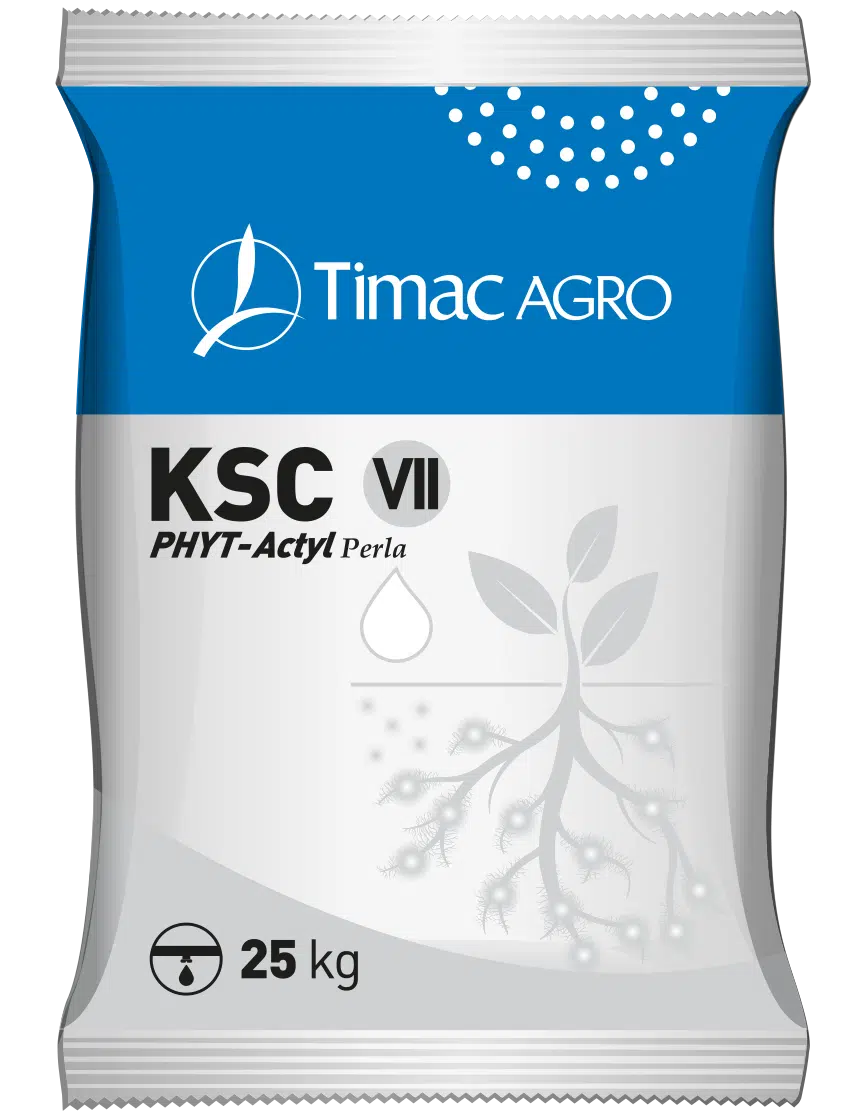 KSC VII PERLA Concime minerale composto NK (CaO) con attivatore  Tecnologia PHYTACTYL